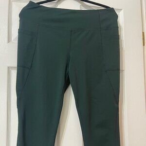Dark Green Leggings - Lole - Size Large